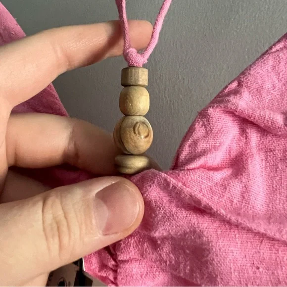 Matching Set ๐ Zara | Pink Linen Top and Skirt - Picture 4 of 14